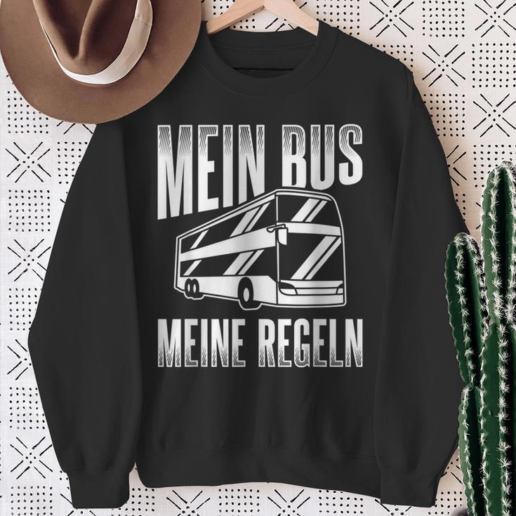 Mein Bus Meine Rules Bus Work Bus Driver Sweatshirt Geschenke für alte Frauen