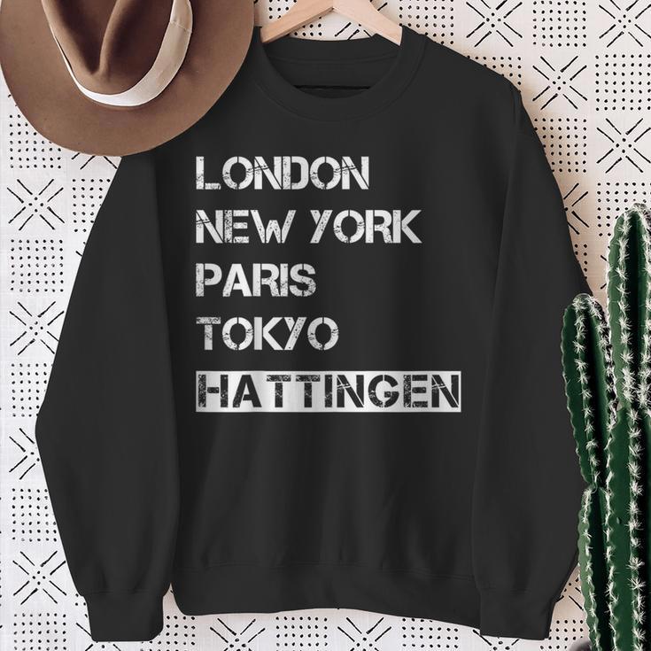 Meine Stadt Geburtort & Heimatliebe Hattingen Sweatshirt Geschenke für alte Frauen