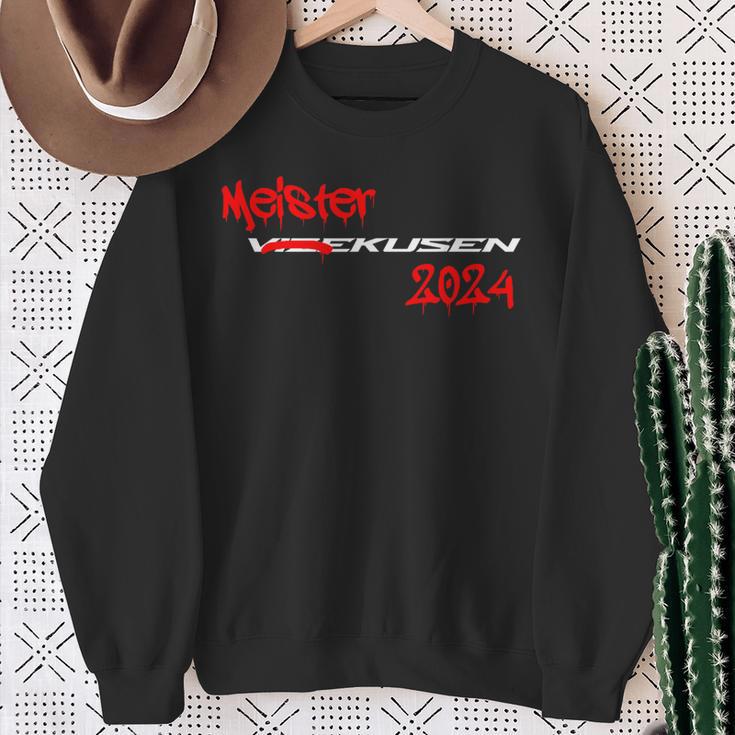 Meister Cup Winner 2024 Leverkusen Sweatshirt Geschenke für alte Frauen