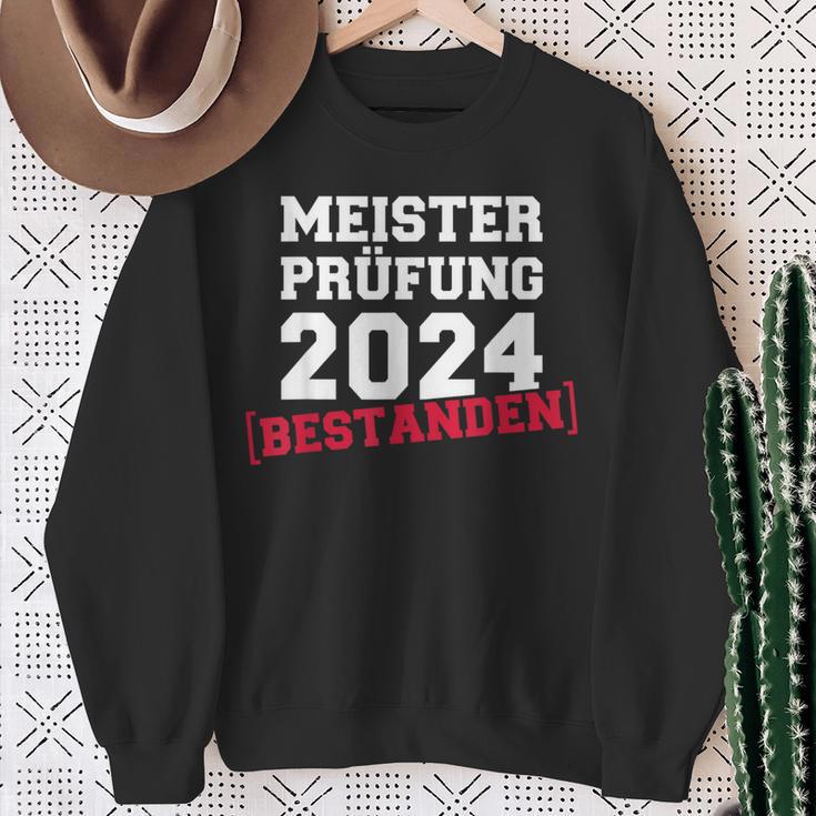 Meisterprüfung Bestanden Für Meister 2024 Handwerk Sweatshirt Geschenke für alte Frauen