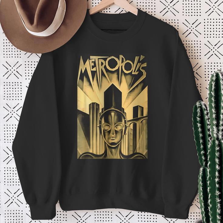 Metropolis 1927 Fritz Lang Classic Science Fiction Film Sweatshirt Geschenke für alte Frauen