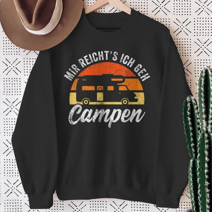 Mir Reichts Ich Geh Campen Camper Camping Sweatshirt Geschenke für alte Frauen