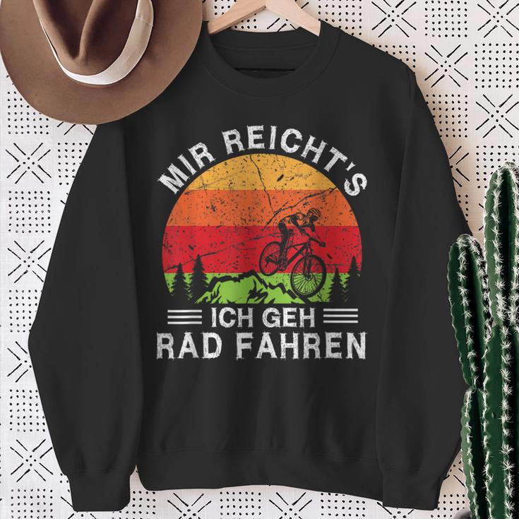 Mir Reicht's Ich Geh Fahrradfahren Mtb Mountain Bike Cycling Sweatshirt Geschenke für alte Frauen