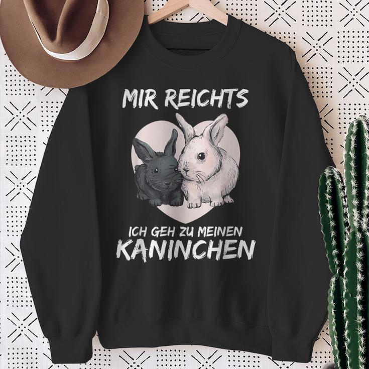 Mir Reichts Ich Geh Zu Mein Rabbit S Sweatshirt Geschenke für alte Frauen