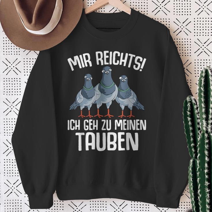 Mir Reichts Ich Geh Zu Meinen Taubenzucht Sweatshirt Geschenke für alte Frauen