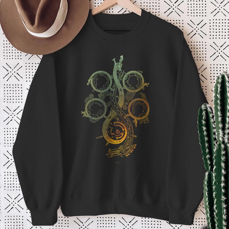 Monster Hunter Wilds Symbol Sweatshirt Geschenke für alte Frauen