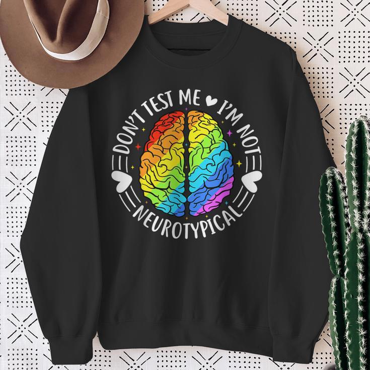 Neurodiversity Neurodivers Sweatshirt Geschenke für alte Frauen