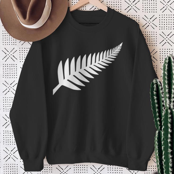 New Zealand Silver Fern Nz Proud Kiwi Rugby Sweatshirt Geschenke für alte Frauen