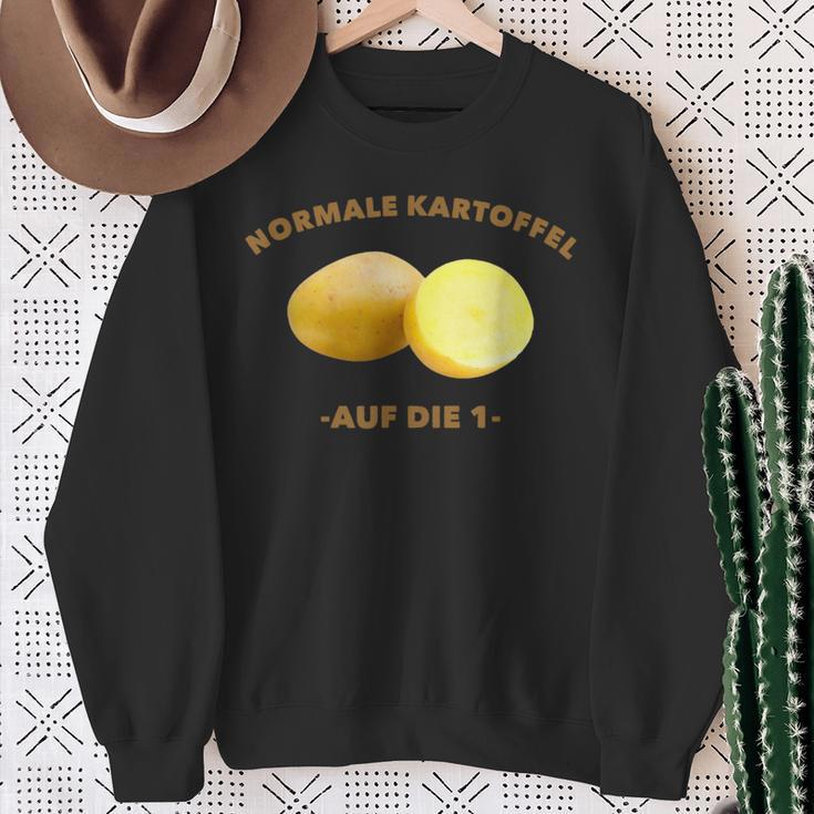 Normal Potatoes On Die 1 Meme Sweatshirt Geschenke für alte Frauen