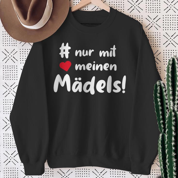 Nur Mit Meine Mädels Stammtischerein Clique Group Sweatshirt Geschenke für alte Frauen