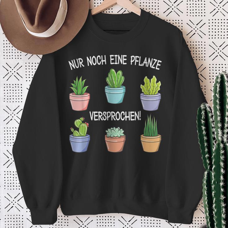 Nur Noch Eine Pflanz Garten Hobbygardener Gardener Sweatshirt Geschenke für alte Frauen