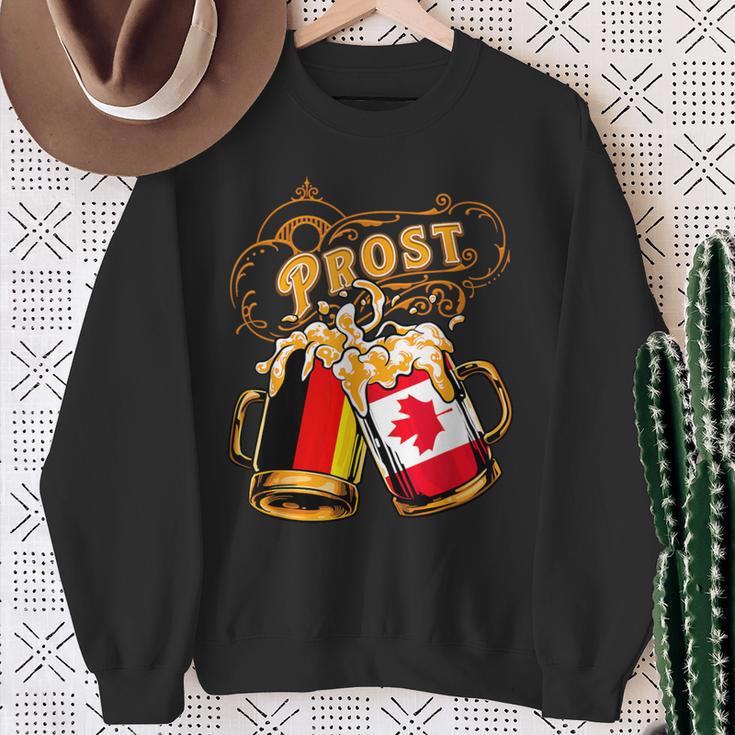 Oktoberfest Wiesn Prost Deutschland Canada Sweatshirt Geschenke für alte Frauen