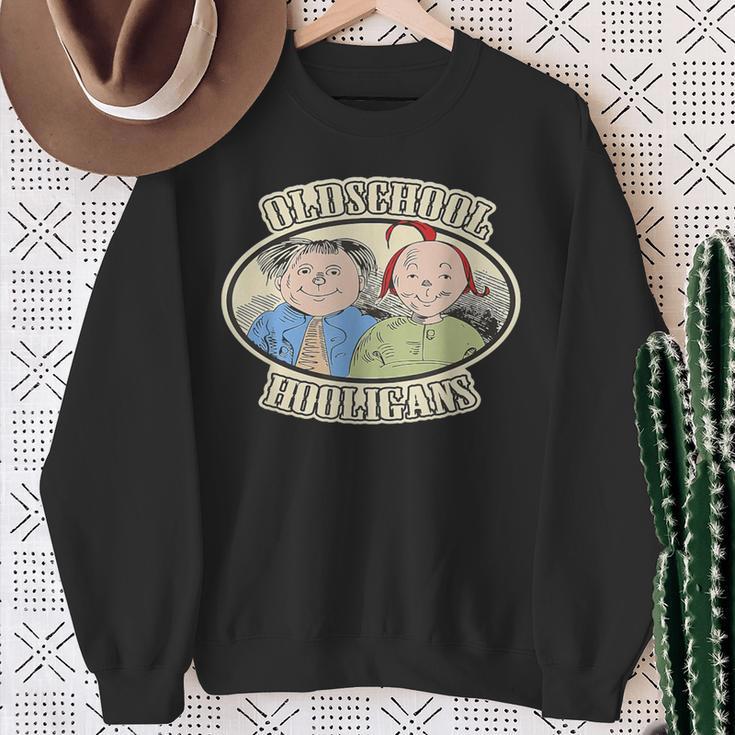 Old School Hooligans Sweatshirt Geschenke für alte Frauen