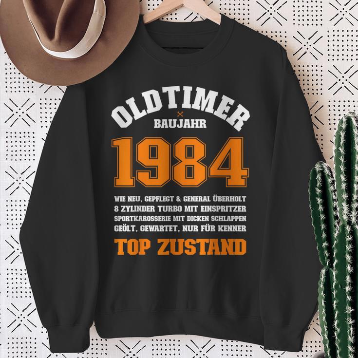 Oldtimer Baujahr 1984 Top Zustand Sweatshirt Geschenke für alte Frauen