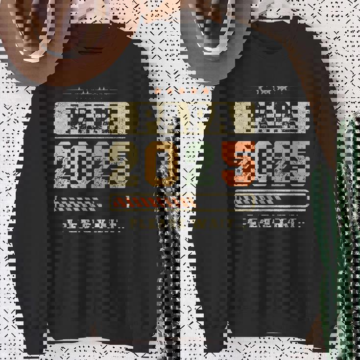 Papa 2025 Futuro Papá Futuro Padre Camisa de entrenamiento Regalos para ancianas