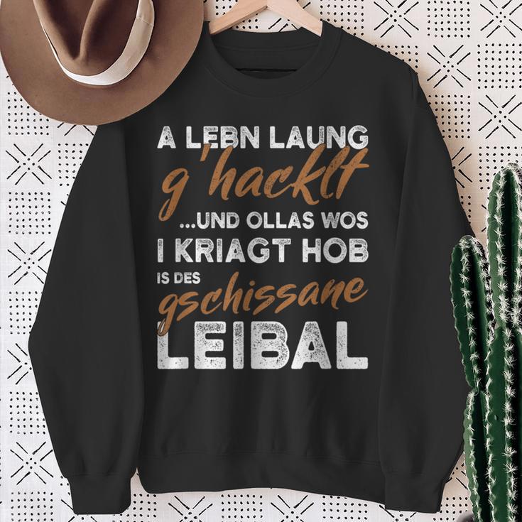 Pension 2024 Ein Leben Lang Gearbeitet Pensionists Sweatshirt Geschenke für alte Frauen