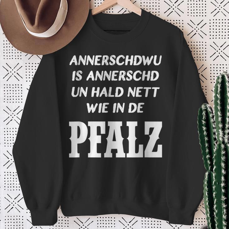 Pfalz Proverb Pfälzisch Rheinland Pfalz Pfälzer Sweatshirt Geschenke für alte Frauen