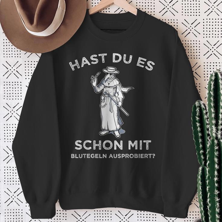 Plague Doctor Medieval Doctor Steampunk Sweatshirt Geschenke für alte Frauen