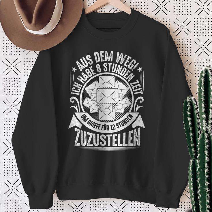 Postman Ich Habe 8 Stunden Zusteller Postman S Sweatshirt Geschenke für alte Frauen