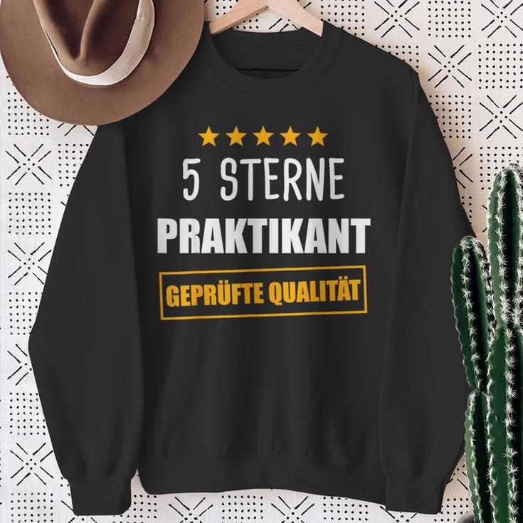 Praktikant Praktikum Praktikanten Praktikantin Sweatshirt Geschenke für alte Frauen