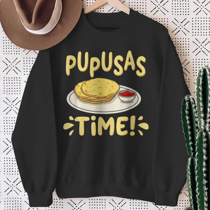 Pupusas Sweatshirt Geschenke für alte Frauen