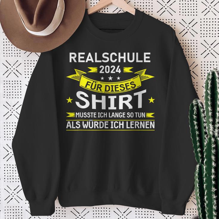 Realschule 2024 Für Dieses Realschule Abschluss Sweatshirt Geschenke für alte Frauen