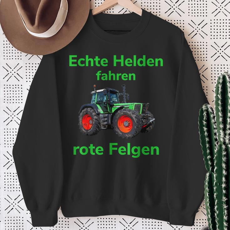 Red Rims Echte Helden Fahren R Sweatshirt Geschenke für alte Frauen