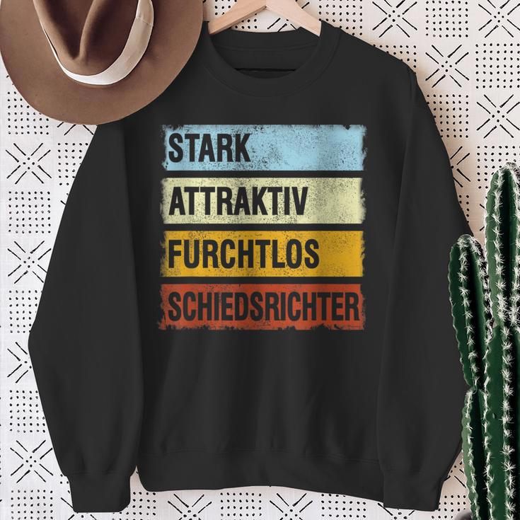 Referee Football Handball Referee Slogan Schiri Sweatshirt Geschenke für alte Frauen