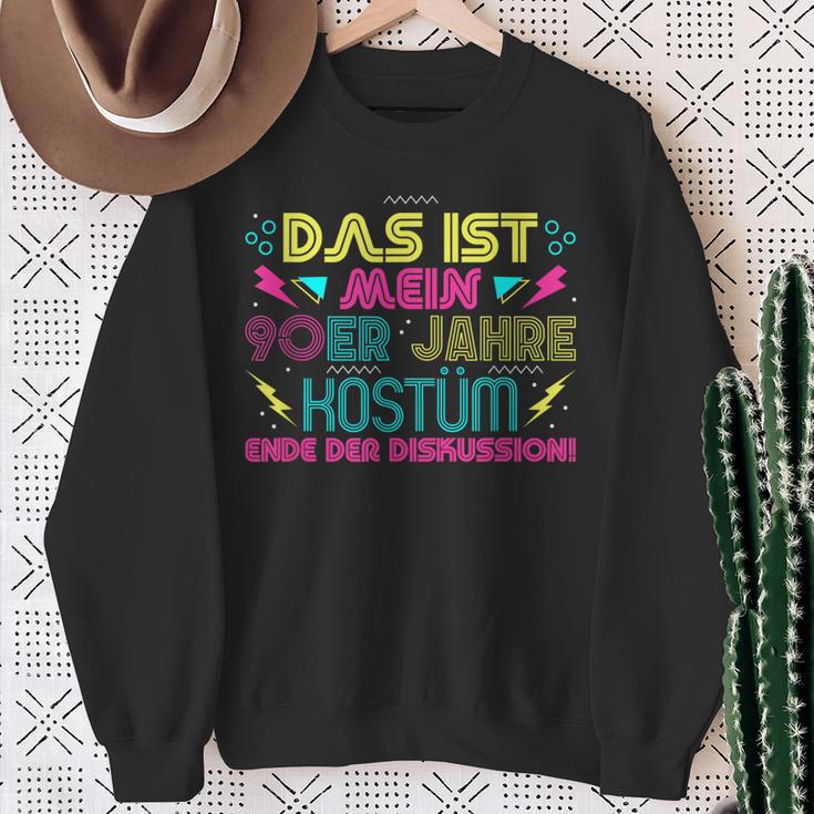 Retro 90S 80Sibe Retro Das Ist Mein 90S Costume Sweatshirt Geschenke für alte Frauen