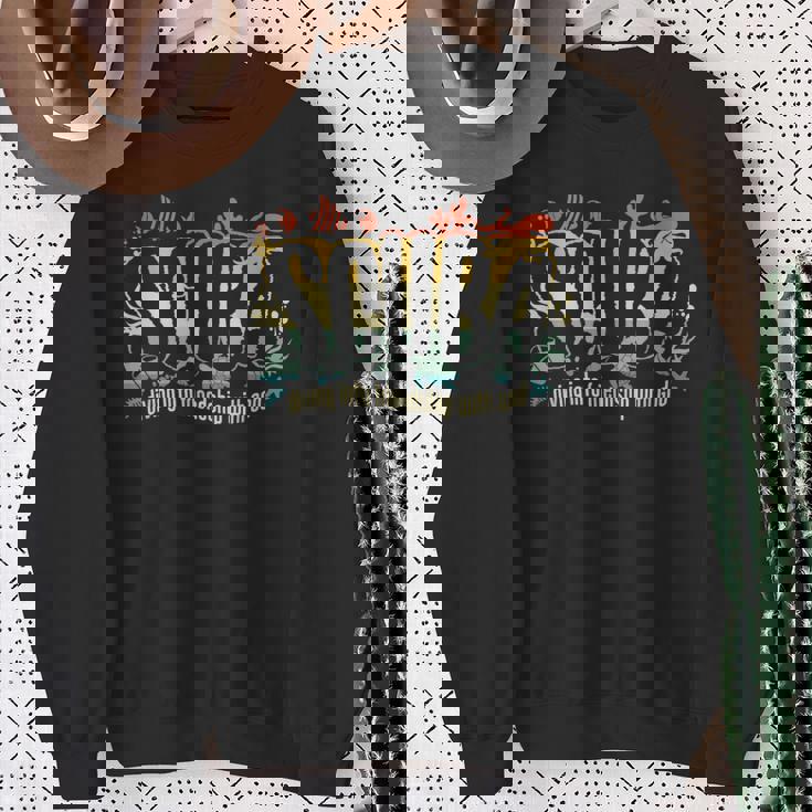 Retro Scuba Diving Into Friendship With God Vbs 2024 Sweatshirt Gifts for Old Women