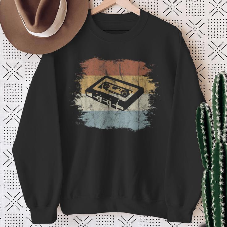 Retro Style Oldschool Tape Cassetteintage Mixtape Sweatshirt Geschenke für alte Frauen