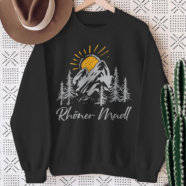 Rhöner Madl Region Mountains Sweatshirt Geschenke für alte Frauen