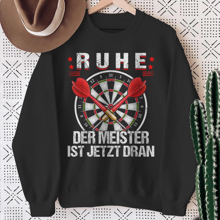 With Ruhe Der Meister Ist Jetzt Dran Sweatshirt Geschenke für alte Frauen