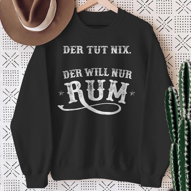 Rum Drinker Sweatshirt Geschenke für alte Frauen