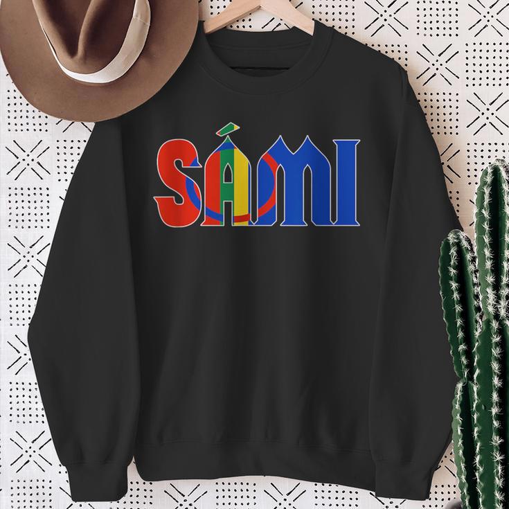 Saami Of Sapmi Flag Sweatshirt Geschenke für alte Frauen