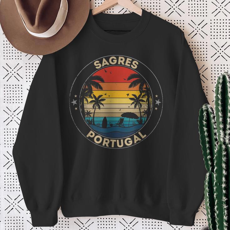 Sagres Souvenir Portugal Memory Sweatshirt Geschenke für alte Frauen