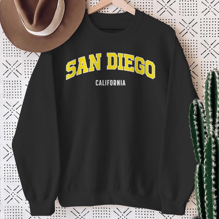 San Diego California Usa College Style Sweatshirt Geschenke für alte Frauen