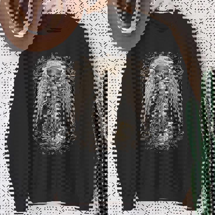 San Miguel Arcángel Católico San Religioso Camisa de entrenamiento Regalos para ancianas