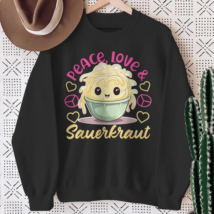 Sauerkraut Sweatshirt Geschenke für alte Frauen