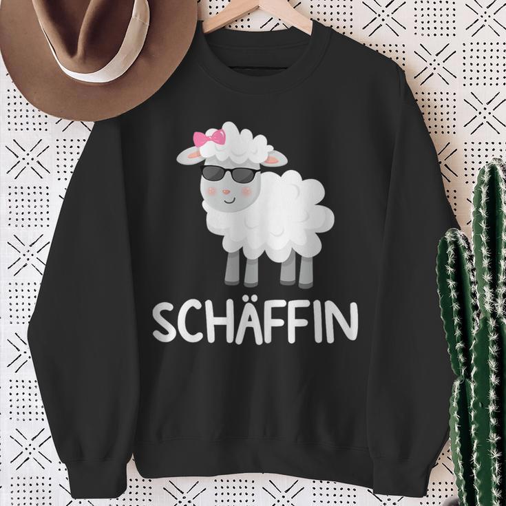 Schäffin Chefin Schäf Sweatshirt Geschenke für alte Frauen