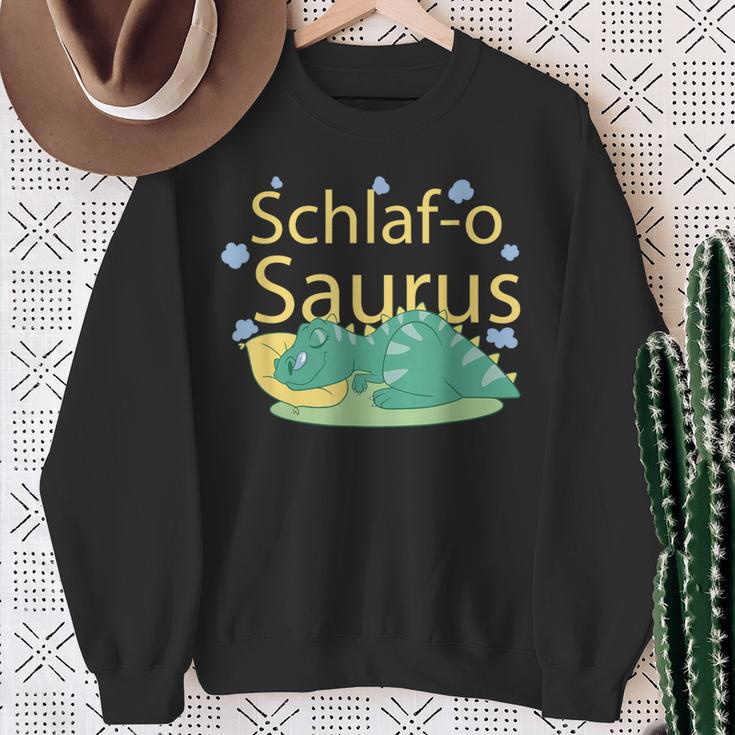 Schlaf-O Saurus Sleeping Tyrannosaurus Rex Dinosaur Sleep Sweatshirt Geschenke für alte Frauen