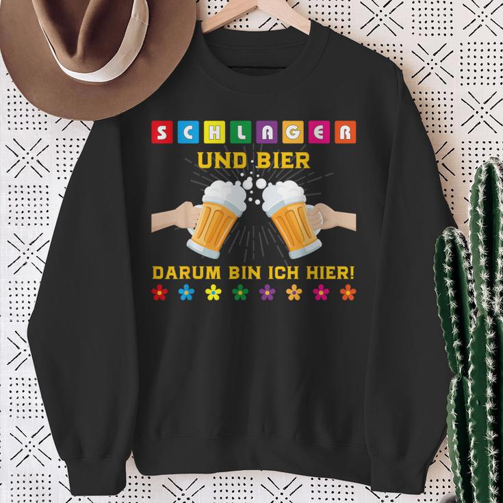 Schlager Hit Party Hit Concert Costume Music Outfit Sweatshirt Geschenke für alte Frauen