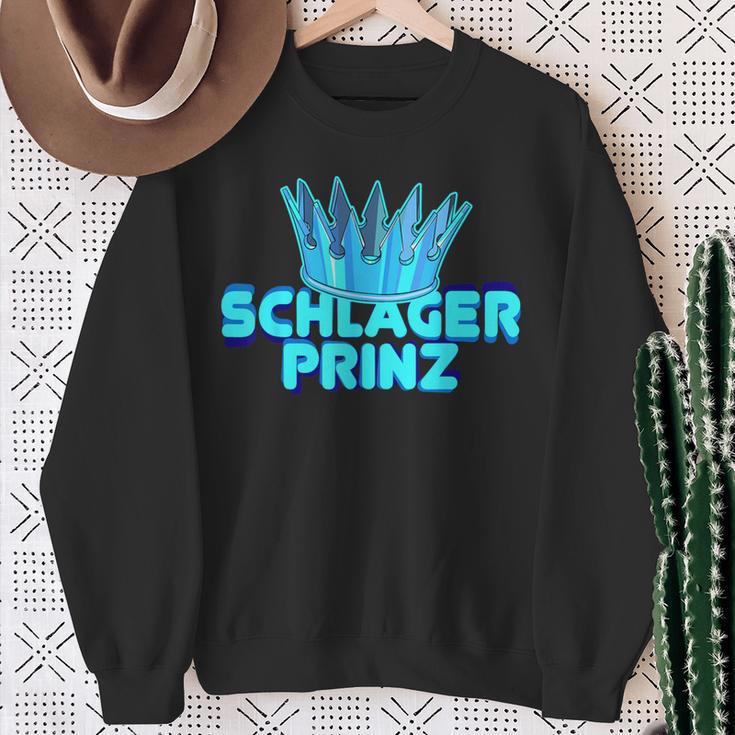 Schlagerprinz Schlager Prince Hammer Music Sweatshirt Geschenke für alte Frauen