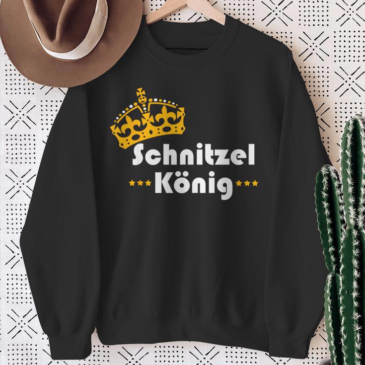 Schnitzelkönig Schnitzel Lovers Sweatshirt Geschenke für alte Frauen