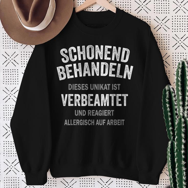 Schonend Behandeln Beamtererbeamtet 'Gentle Treat Beamter Sweatshirt Geschenke für alte Frauen