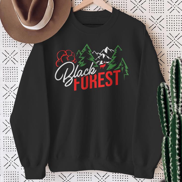 Schwarzwald Forest Bollenhut Hiking Souvenir Sweatshirt Geschenke für alte Frauen