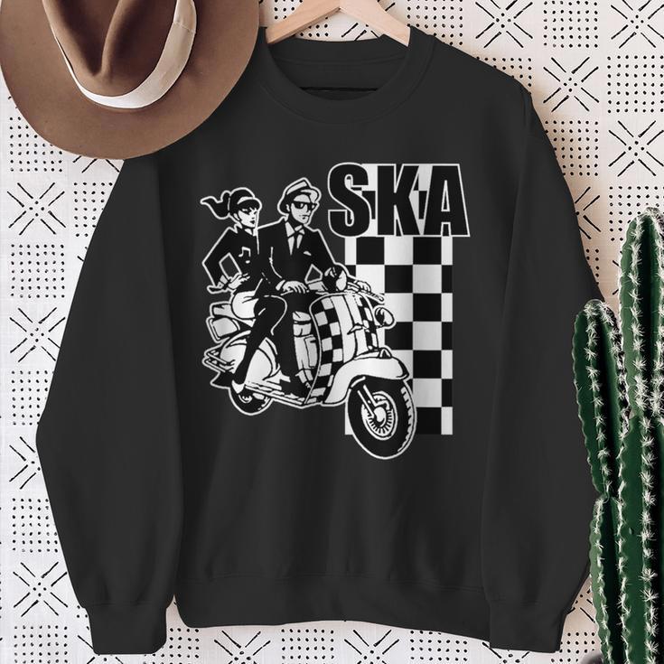 Ska Musik Ist Leben Ska Reggae Punk Sweatshirt Geschenke für alte Frauen