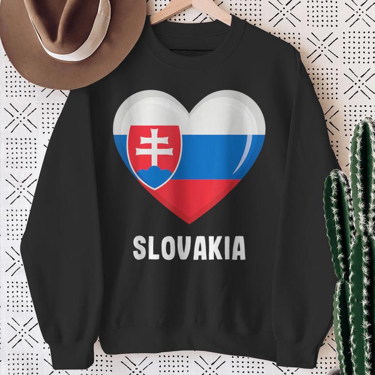 Slovakia Flag Jersey Slovak Sweatshirt Geschenke für alte Frauen