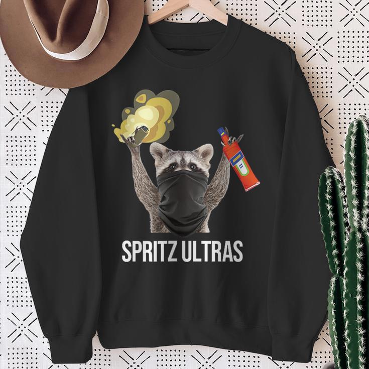 Spritz Ultras X Pedro Racoon Racoon Aperölchen Spritz Sweatshirt Geschenke für alte Frauen