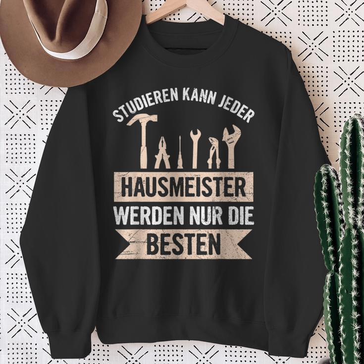 Studier Kann Jeder Johnmeister Werden Nur Die Beste Sweatshirt Geschenke für alte Frauen